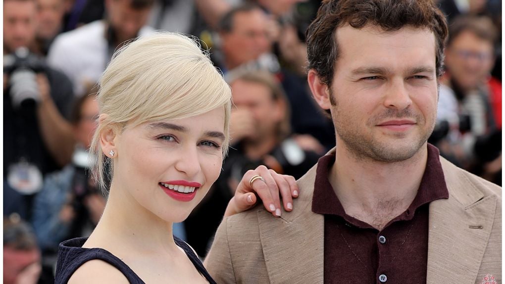 Voir Story Snap Sans être Vu 2021 Cannes 2018 : Chewbacca superstar !: Alden Ehrenreich et Emilia Clarke