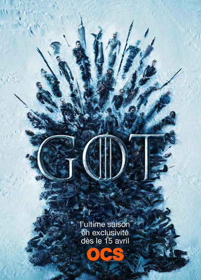 La nouvelle affiche de la saison 8 de Game of Thrones