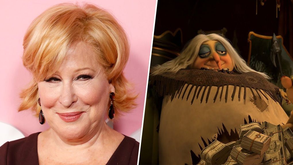 La Famille Addams qui se cache derrière les voix du film ? Bette Midler (VO) La Grandmère