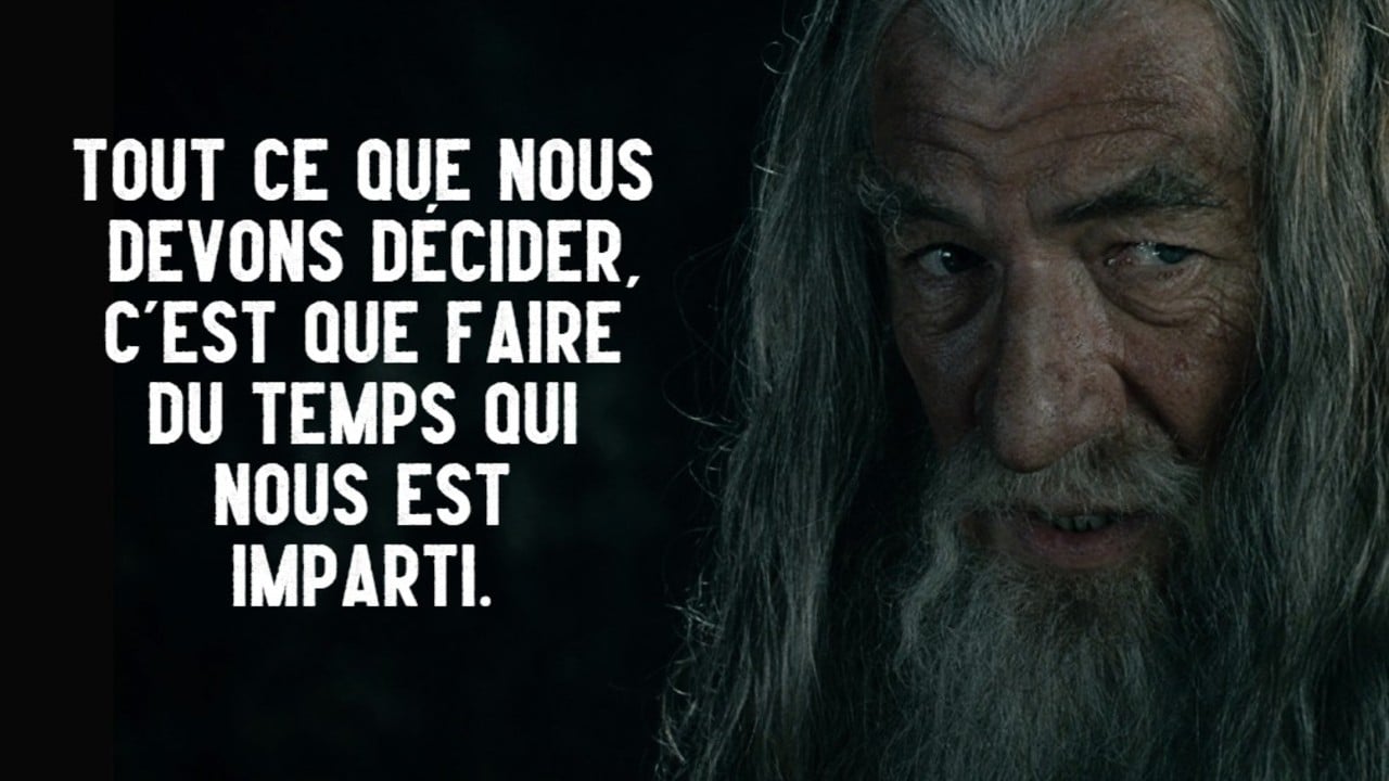 Le Seigneur Des Anneaux 10 Citations De Gandalf Qui Redonnent Du Courage Allocine