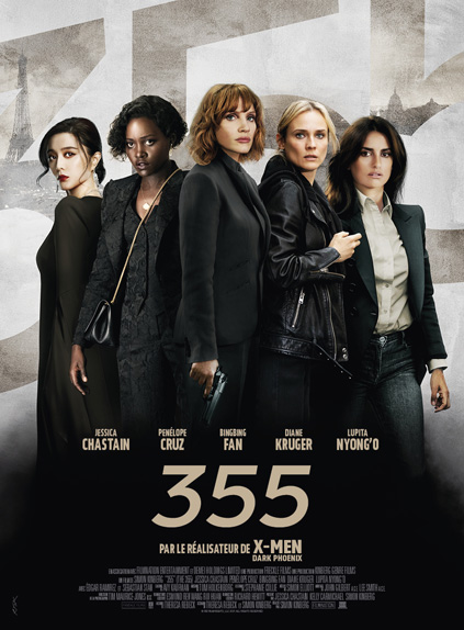 355 avec Jessica Chastain, Penélope Cruz, Diane Kruger...