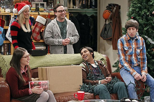 The Big Bang Theory : Photo Mayim Bialik, Kaley Cuoco, Kunal Nayyar, Simon Helberg, Johnny Galecki