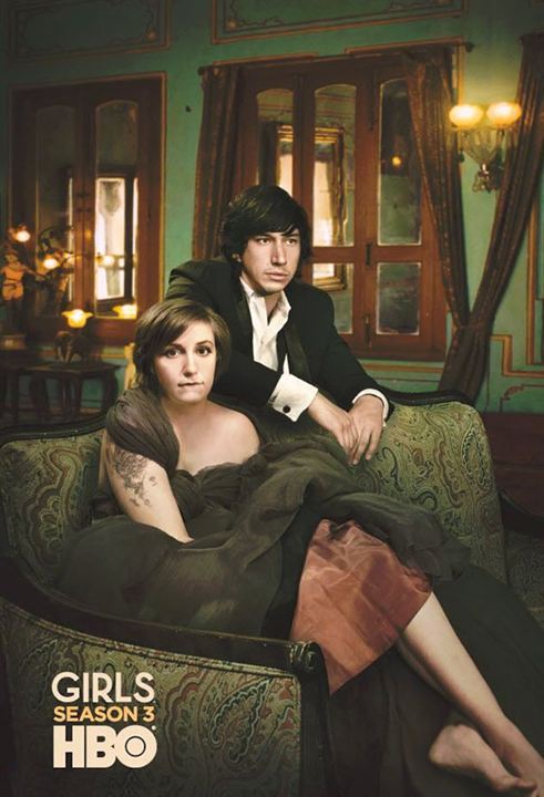 Photo Lena Dunham, Adam Driver