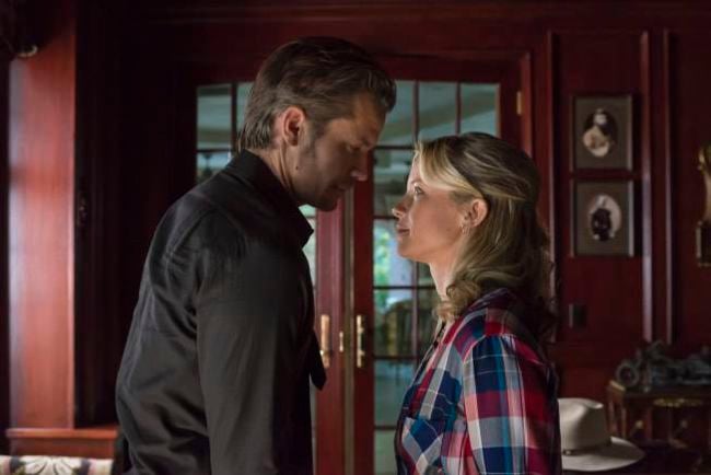 Justified : Photo Amy Smart, Timothy Olyphant