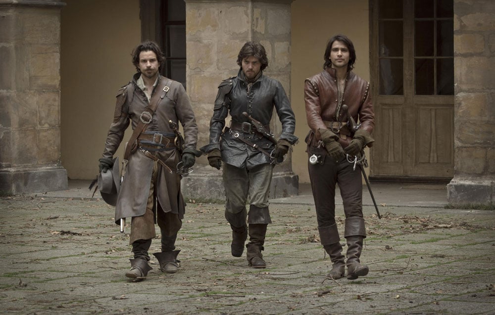 The Musketeers : Photo Santiago Cabrera, Luke Pasqualino, Tom Burke