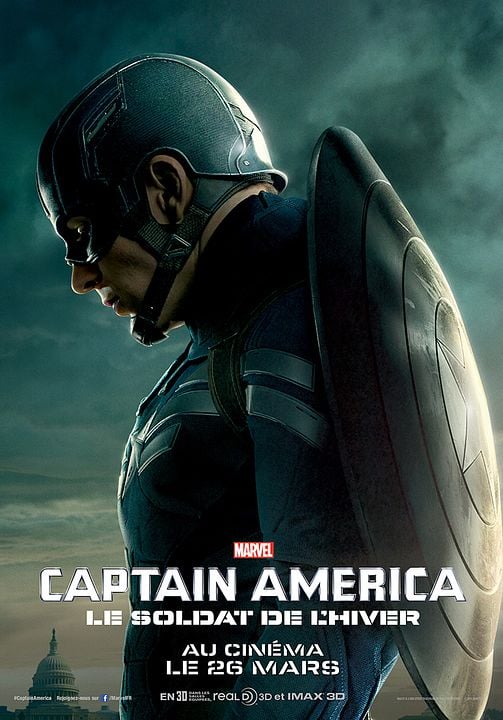 Captain America, le soldat de l'hiver : Affiche