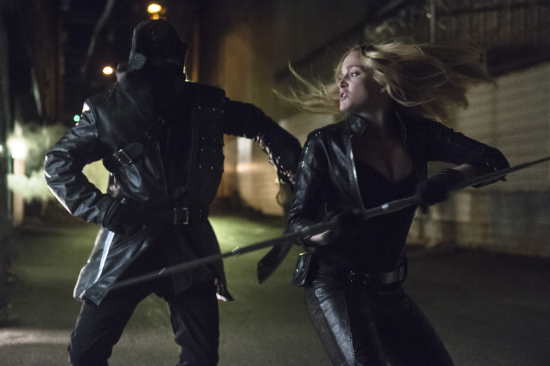 Arrow : Photo Caity Lotz