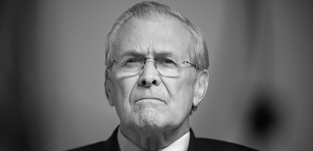 The Unknown Known : Photo Donald Rumsfeld