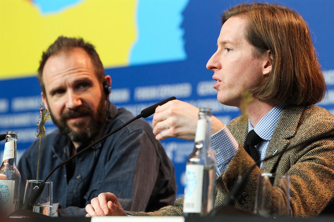 The Grand Budapest Hotel : Photo promotionnelle Wes Anderson, Ralph Fiennes