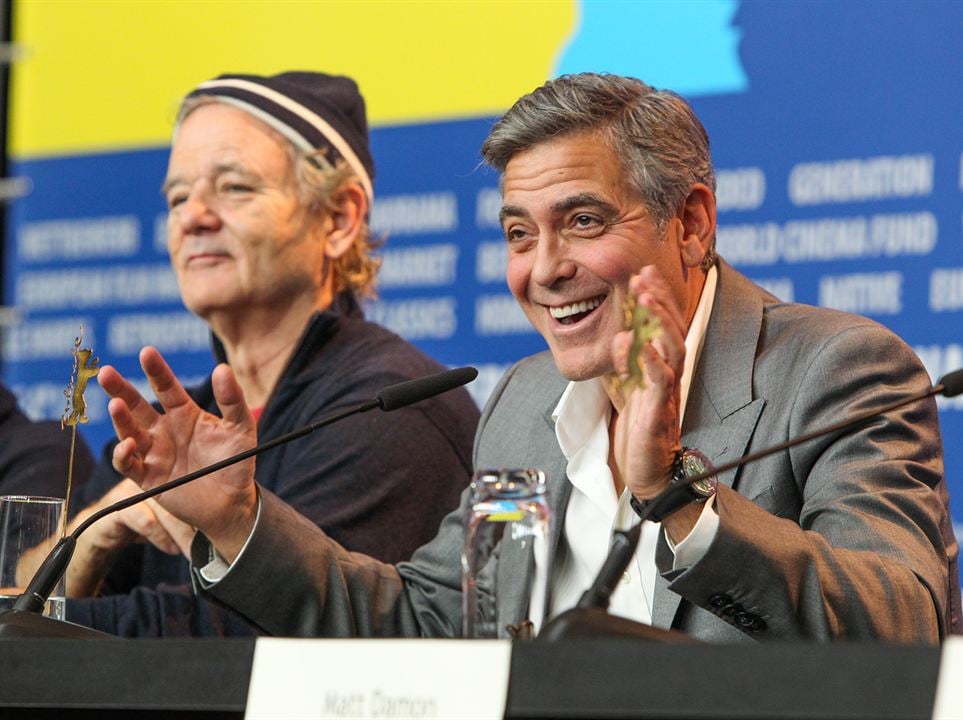 Monuments Men : Photo promotionnelle George Clooney, Bill Murray