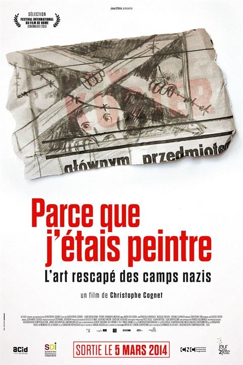 Parce que j'étais peintre : Affiche