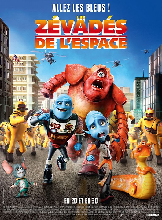 Les Zévadés de l'espace : Affiche