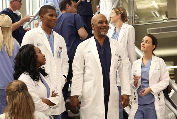 Grey's Anatomy : Photo Camilla Luddington, Gaius Charles, Jerrika Hinton, James Pickens Jr.
