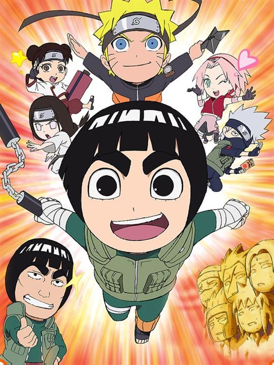 Rock Lee : Les Péripéties d'un ninja en herbe : Affiche