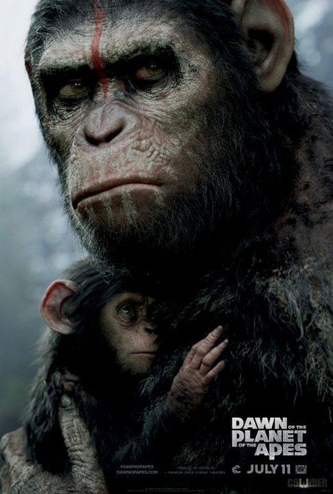 La Planète des singes : l'affrontement : Affiche