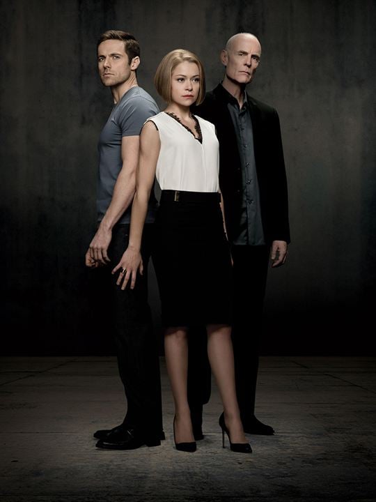 Photo Tatiana Maslany, Matt Frewer, Dylan Bruce