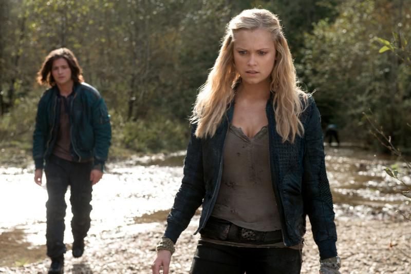 Les 100 : Photo Eliza Taylor, Thomas McDonell