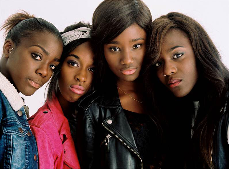 Bande de filles : Photo Mariétou Touré, Karidja Touré, Assa Sylla, Lindsay Karamoh