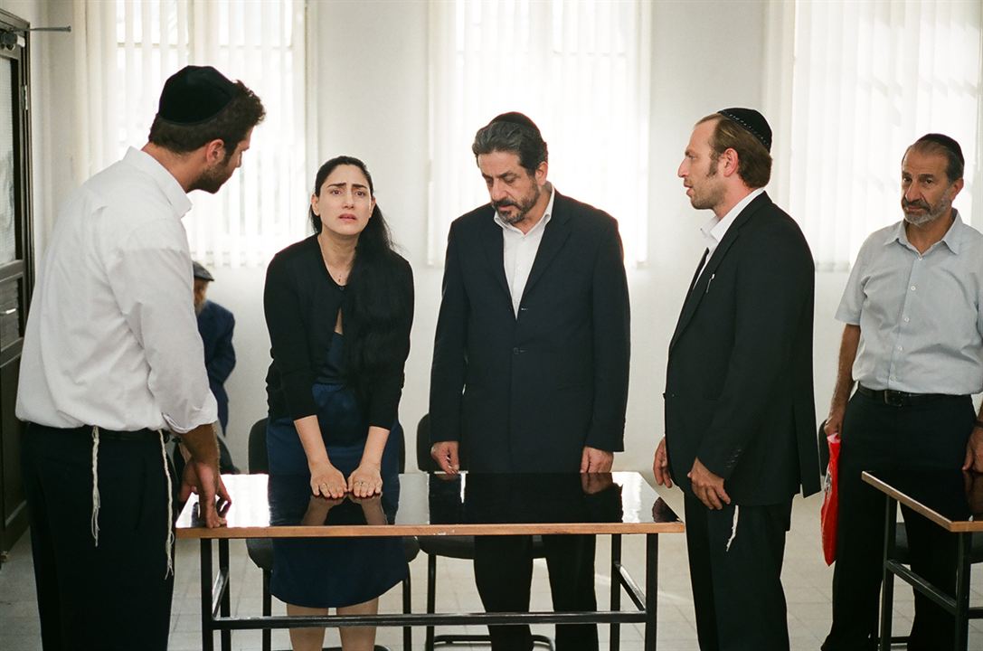Le procès de Viviane Amsalem : Photo Ronit Elkabetz, Menashe Noy, Sasson Gabai