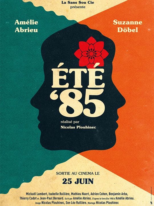 Affiche Eté 85 - Poster Film, Impression Neuve 42x29,7 Cm, Papier, édition Limitée