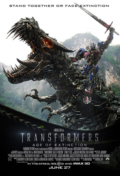 Transformers : l'âge de l'extinction : Affiche