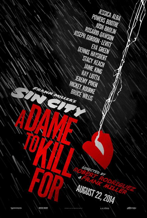 Sin City : j'ai tué pour elle : Affiche