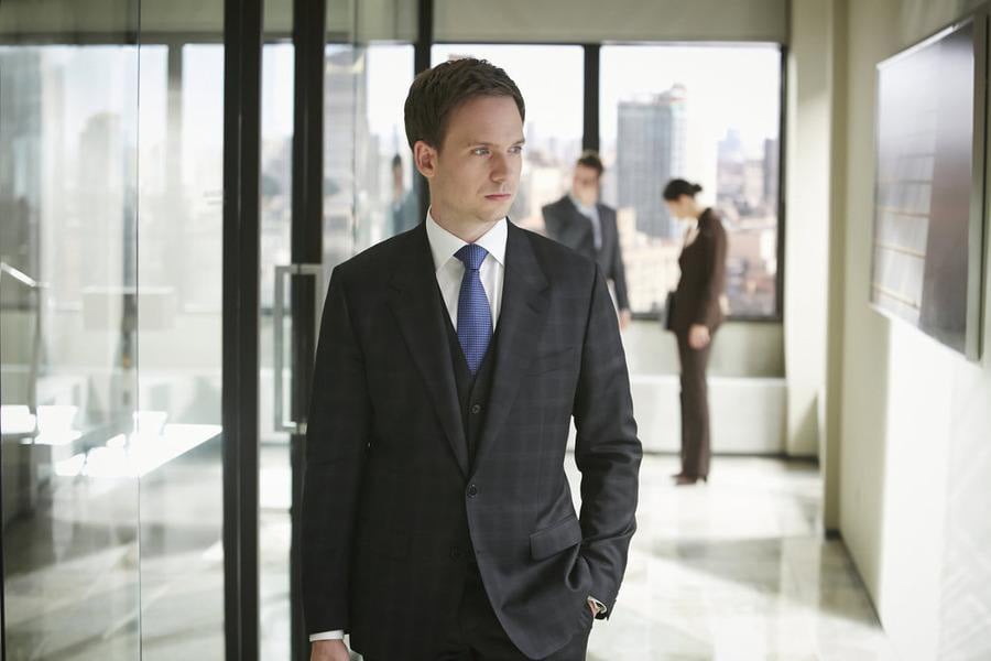 Suits : avocats sur mesure : Photo Patrick J. Adams