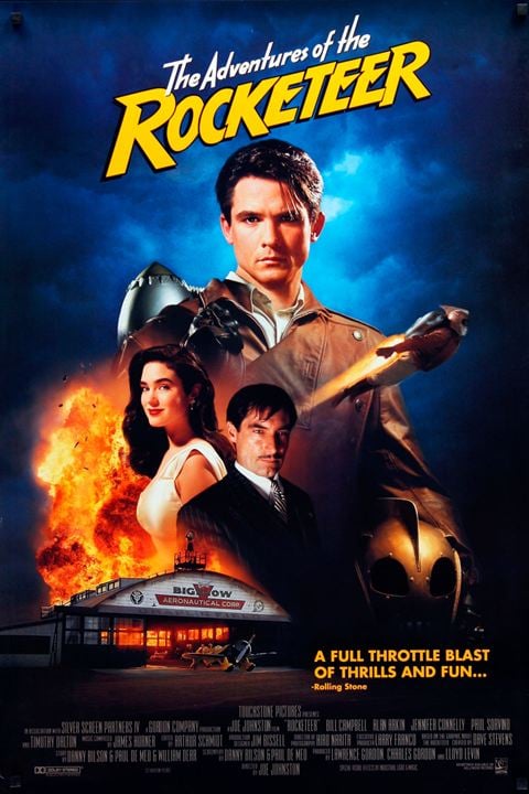 Les Aventures de Rocketeer : Affiche