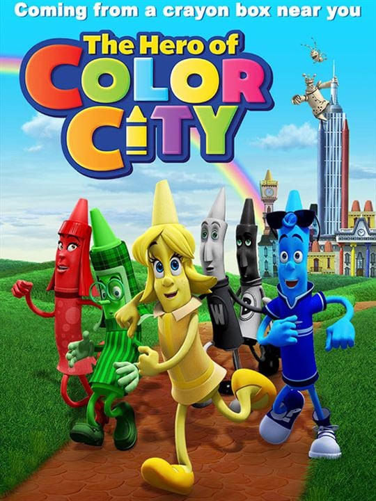 The Hero of Color City : Affiche