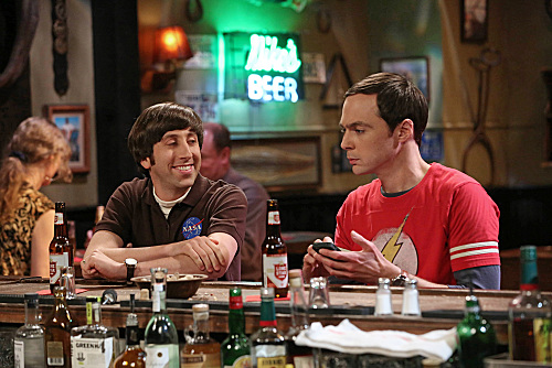 The Big Bang Theory : Photo Jim Parsons, Simon Helberg