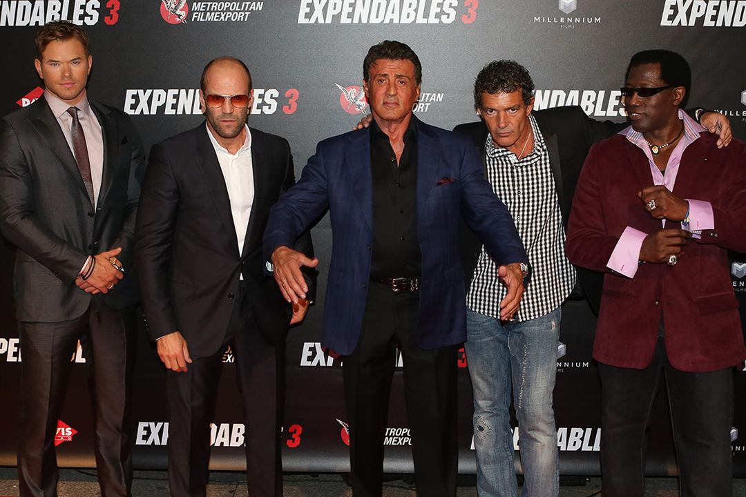 Expendables 3 : Photo promotionnelle Wesley Snipes, Antonio Banderas