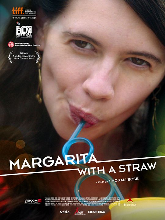 Margarita, with a Straw : Affiche