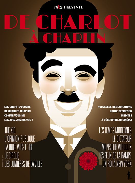 De Charlot à Chaplin : Affiche