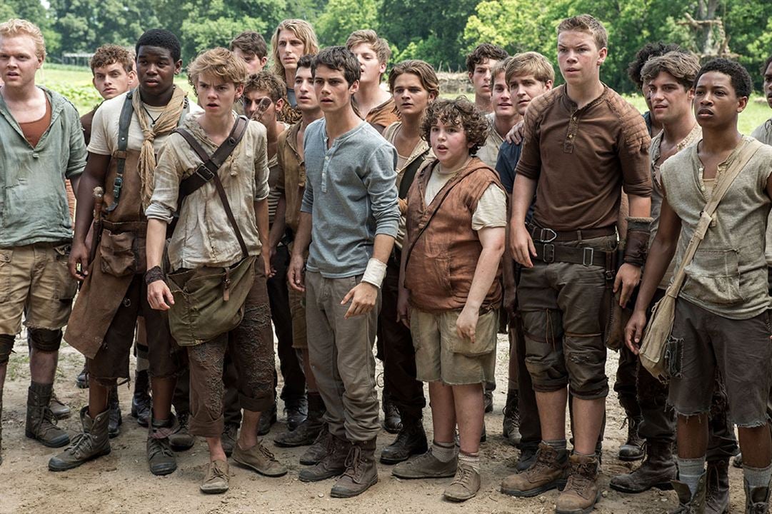 Le Labyrinthe : Photo Will Poulter, Dylan O'Brien, Thomas Brodie-Sangster