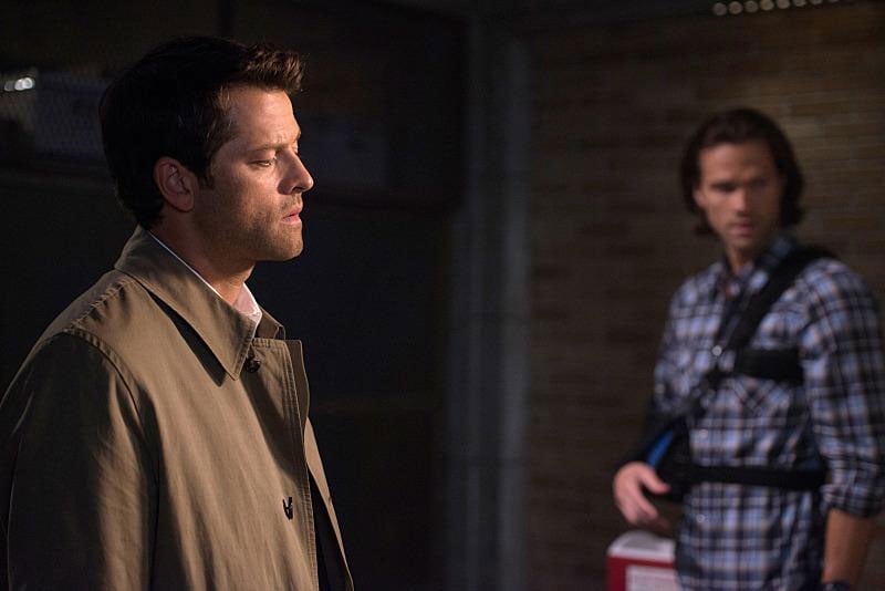 Supernatural : Photo Misha Collins, Jared Padalecki