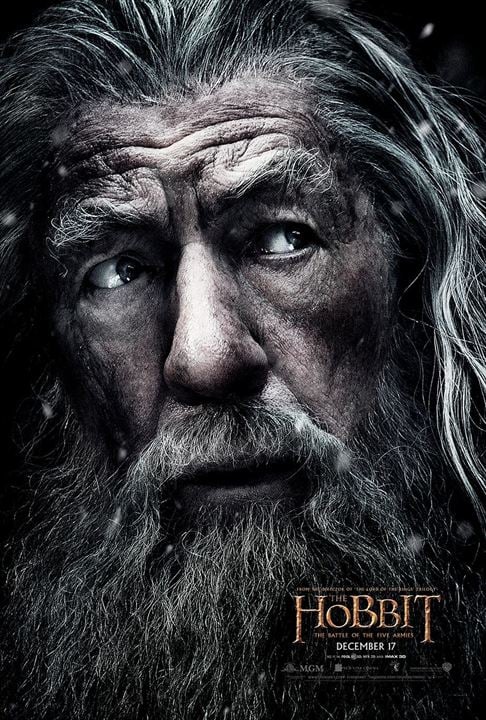 Le Hobbit : la Bataille des Cinq Armées : Affiche