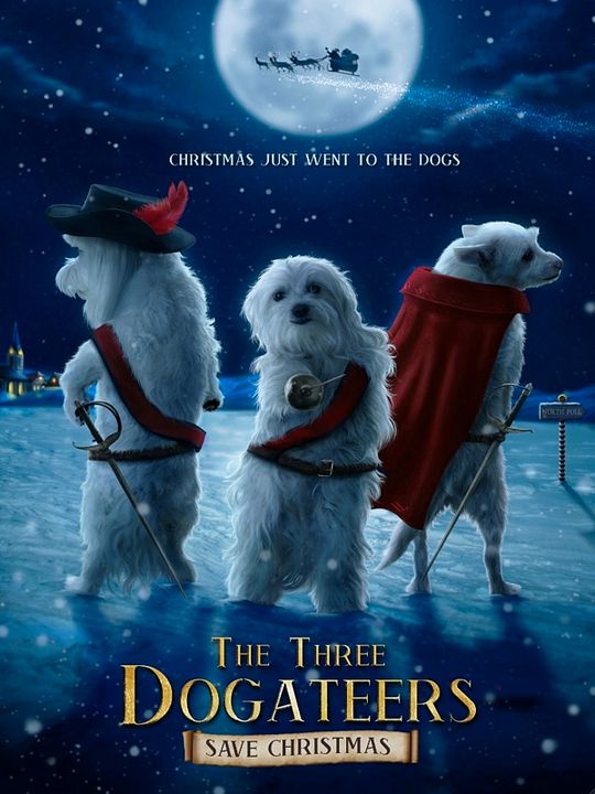 Les 3 chiens Mousquetaires : Affiche