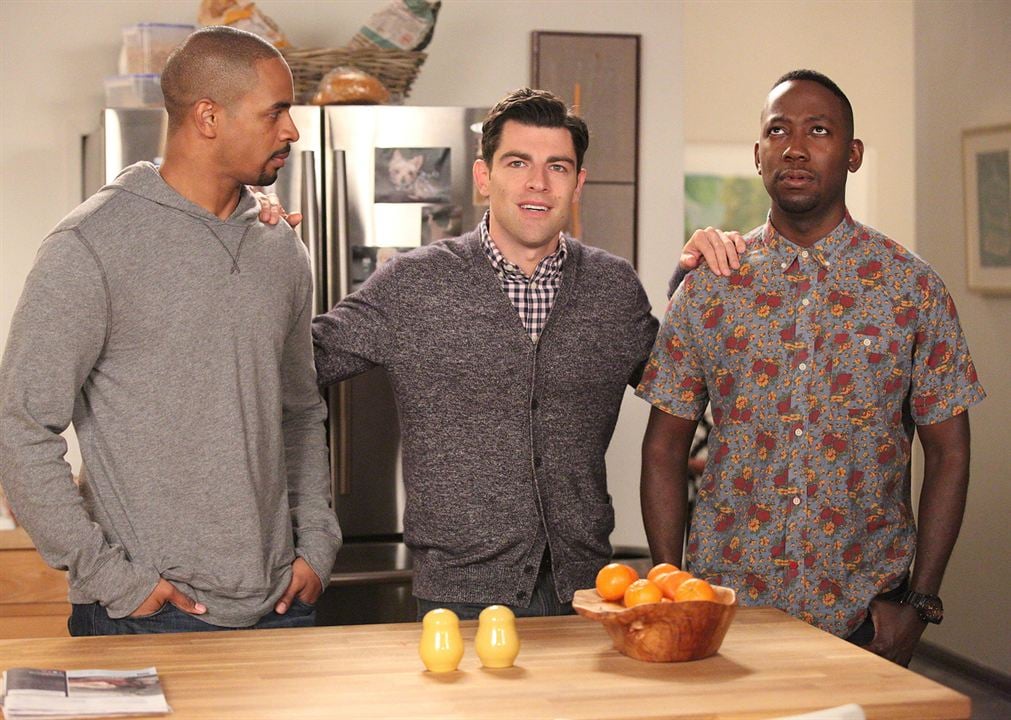 New Girl : Photo Lamorne Morris, Max Greenfield, Damon Wayans Jr.