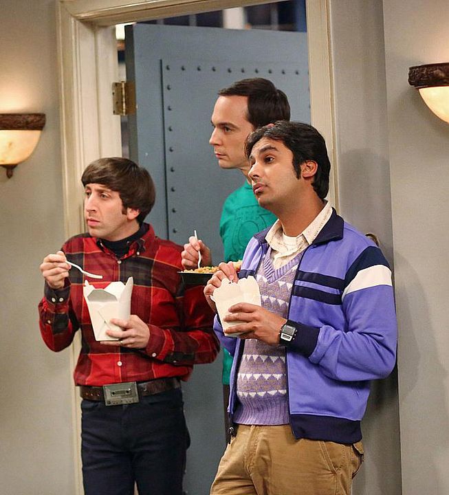 The Big Bang Theory : Photo Jim Parsons, Kunal Nayyar, Simon Helberg