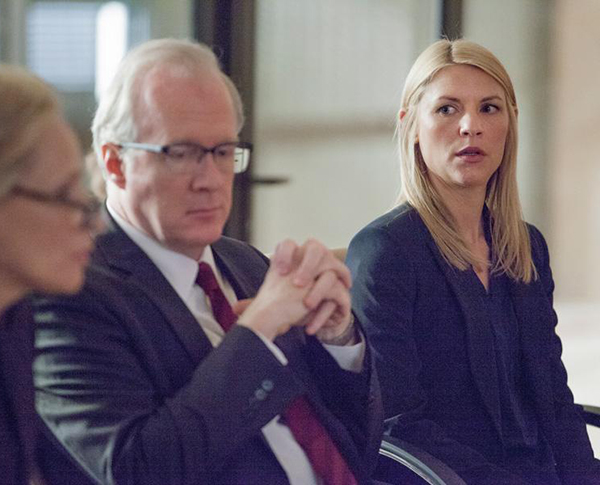 Homeland : Photo Claire Danes, Tracy Letts