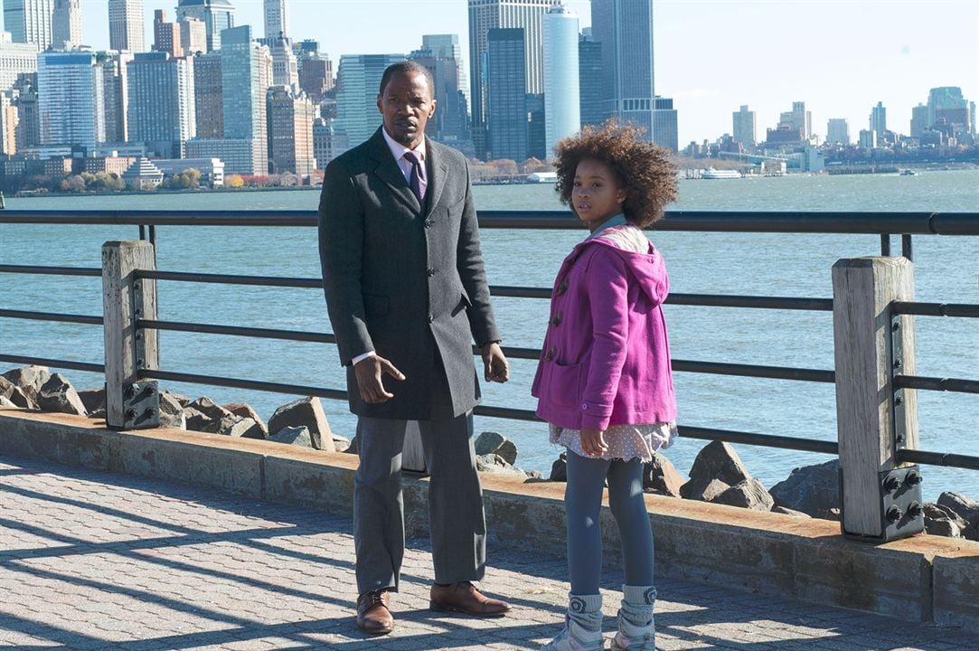 Annie : Photo Jamie Foxx, Quvenzhané Wallis