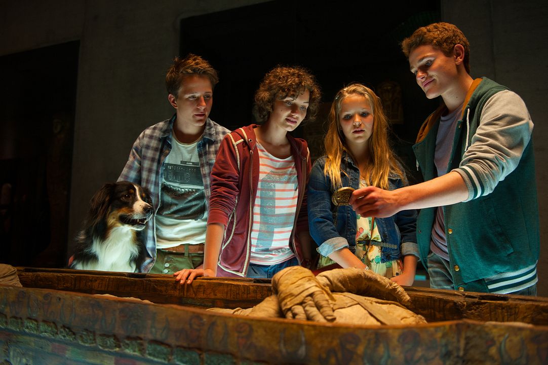 Le Club des 5 et le Secret de la Pyramide : Photo Valeria Eisenbart, Neele-Marie Nickel, Quirin Oettl, Justus Schlingensiepen