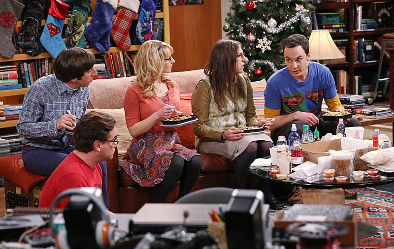 The Big Bang Theory : Photo Melissa Rauch, Johnny Galecki, Simon Helberg, Mayim Bialik, Jim Parsons