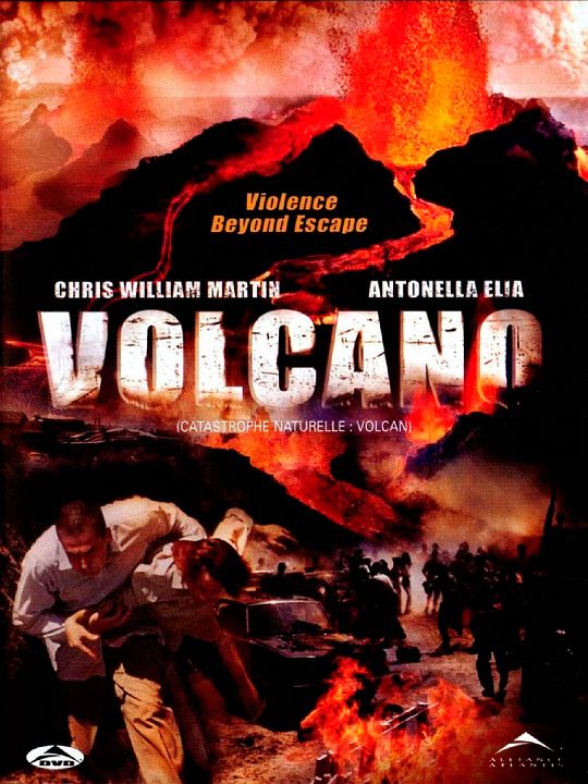 Sous le feu du volcan : Affiche