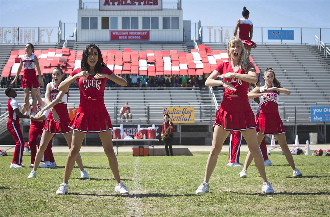 Glee : Photo Dianna Agron, Heather Morris, Naya Rivera