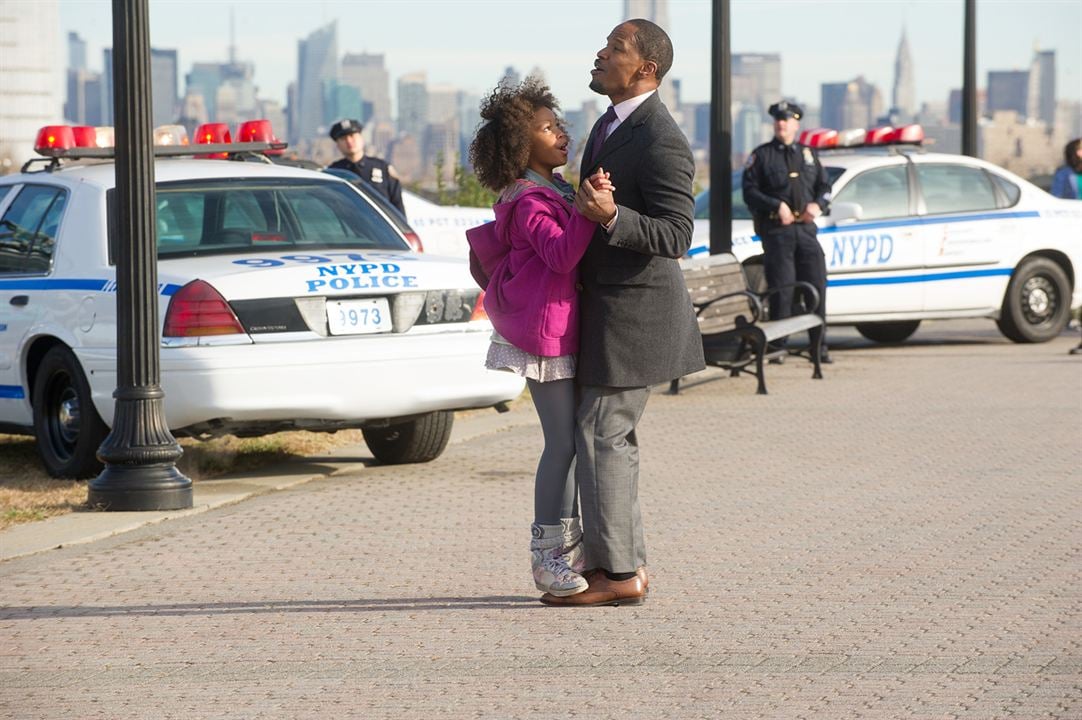 Annie : Photo Jamie Foxx, Quvenzhané Wallis