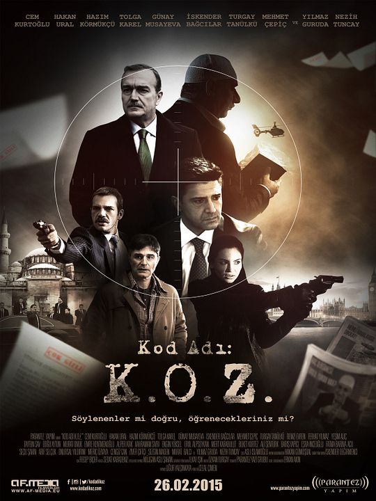 Kod Adi K.O.Z. : Affiche