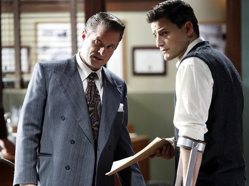 Agent Carter : Photo Enver Gjokaj, Shea Whigham