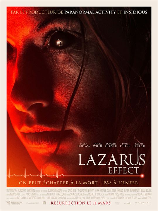 Lazarus Effect : Affiche