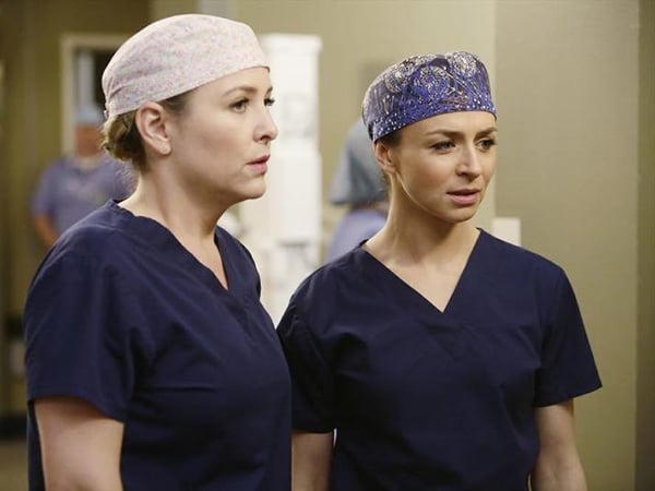 Grey's Anatomy : Photo Caterina Scorsone, Jessica Capshaw